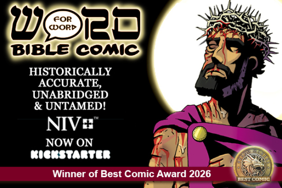 The Word for Word Bible Comic crowdfunding just launched!