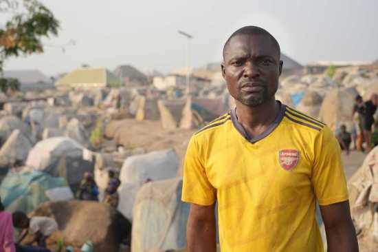 "Nobody talks about it," he says. Don't let his community be forgotten.