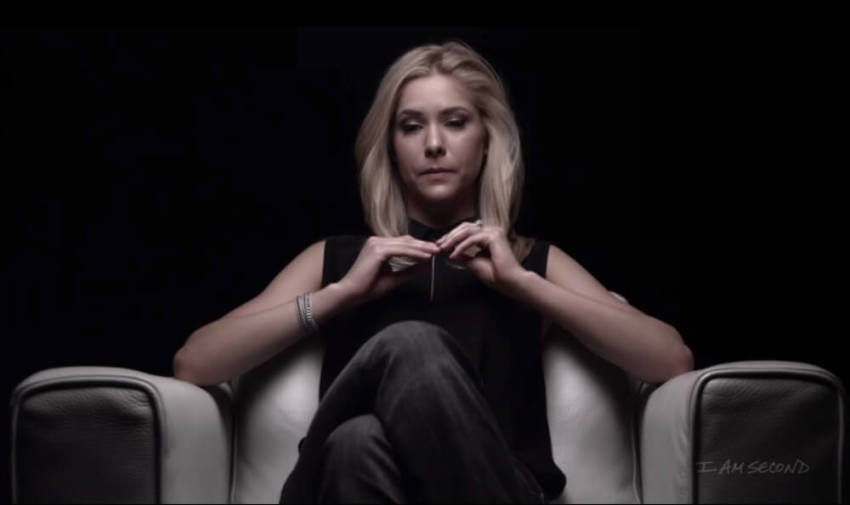 Kirsten Haglund in the "I Am Second" film