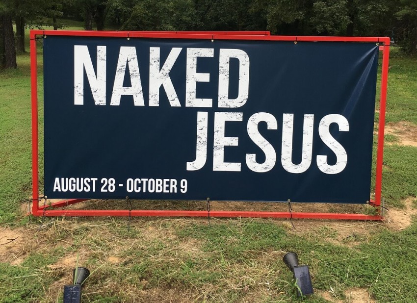A sign for a sermon series at Heartsong Church of Cordova, Tennessee.