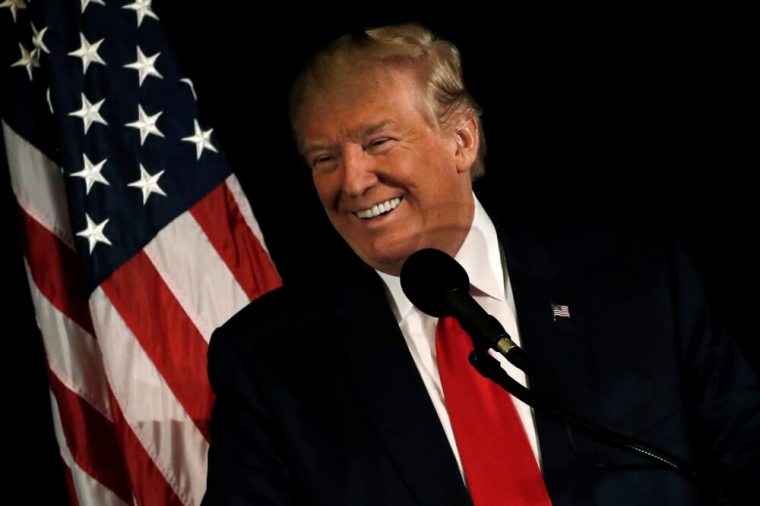 Republican presidential nominee Donald Trump