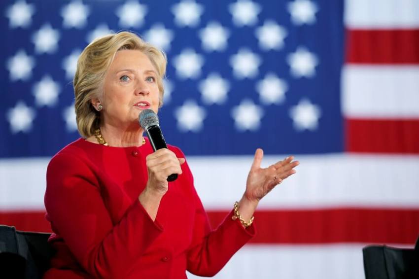U.S. Democratic presidential nominee Hillary Clinton answers a question from the audience at a "Family Town Hall" campaign stop in Haverford, Pennsylvania, U.S.October 4, 2016.