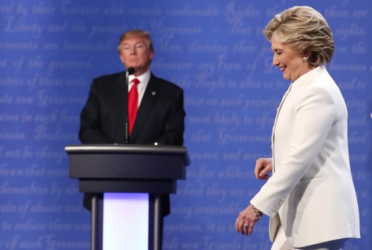 Hillary Clinton, Donald Trump