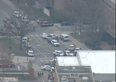 At least nine people were injured on Monday at the Ohio State University where nine people were shot or stabbed on the campus in Columbus, Ohio, November 28, 2016.