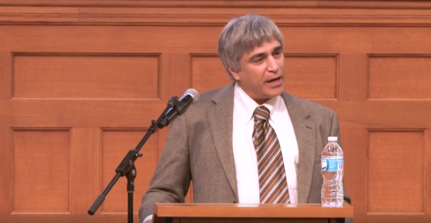 Providence College professor Anthony Esolen delivering 2014 lecture titled