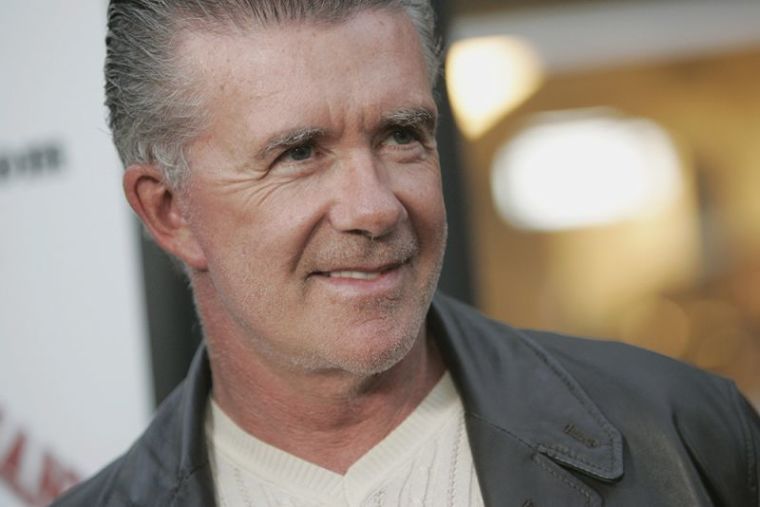 Actor Alan Thicke arrives for the premiere of "National Lampoon Presents One, Two, Many" in Los Angeles, California, April 10, 2008.