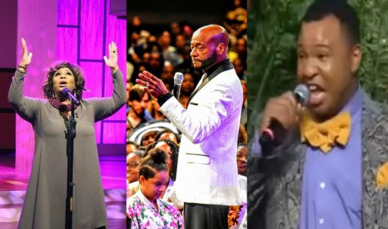 Kim Burrell, Eddie Long, Andrew Caldwell