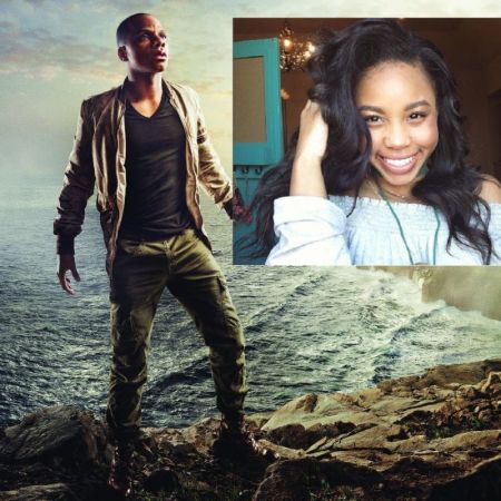Gospel music star Kirk Franklin on the cover art for his 2011 album "Hello Fear" and his youngest daughter Kennedy (inset).