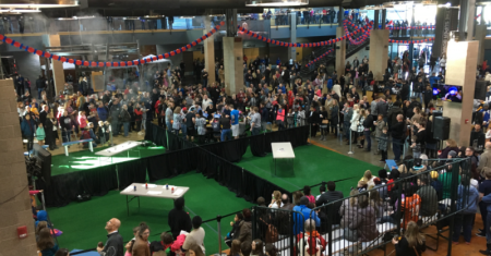 The 2017 Super Bowl of Preaching event held at the campuses of the multi-site, Cincinnati, Ohio-based Crossroads Church.