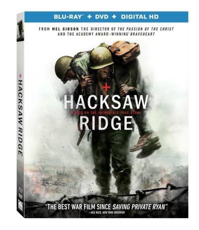 Hacksaw Ridge DVD