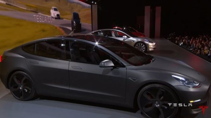 Tesla Model 3 Release Date Delay Rumors Company S Track Record Screenshot Of The Tesla Model 3 During Unveiling Last March 31 2016 You