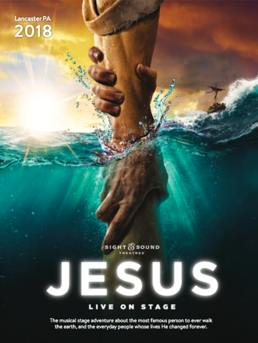 Sight & Sound Theatres to present "Jesus: the heart of the story" in 2018.