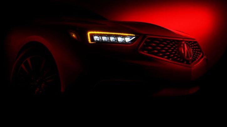 2018 Acura Tlx Release Date Specs News Updated Performance Sedan A Teaser Image For The 2018 Acura Tlx Photo