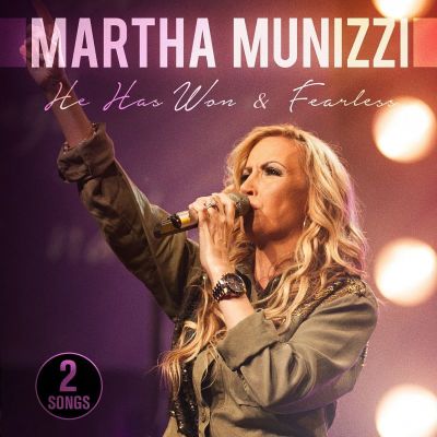 Martha Munizzi is a Christian contemporary artist who released new singles "He Has Won" and "Fearless" April 14, 2017.