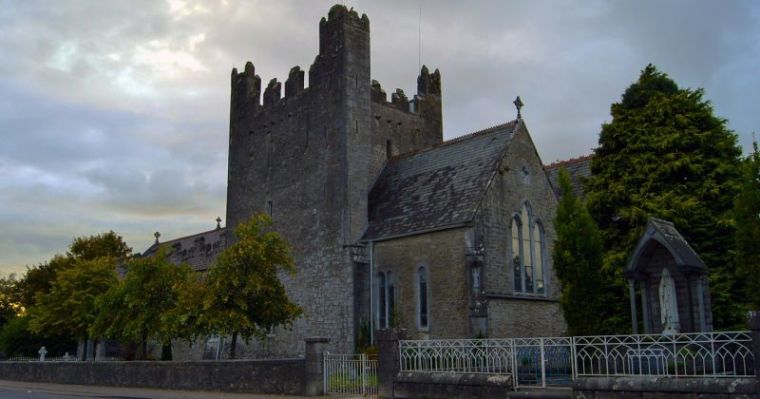 Stone church in Ireland