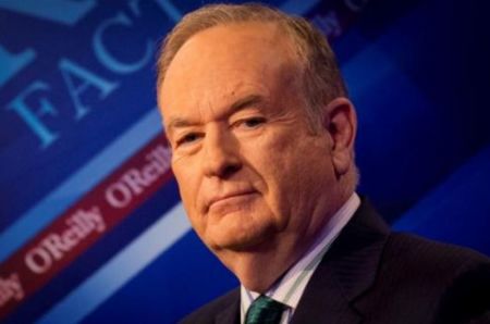 Fox News Channel host Bill O'Reilly on the set of his show