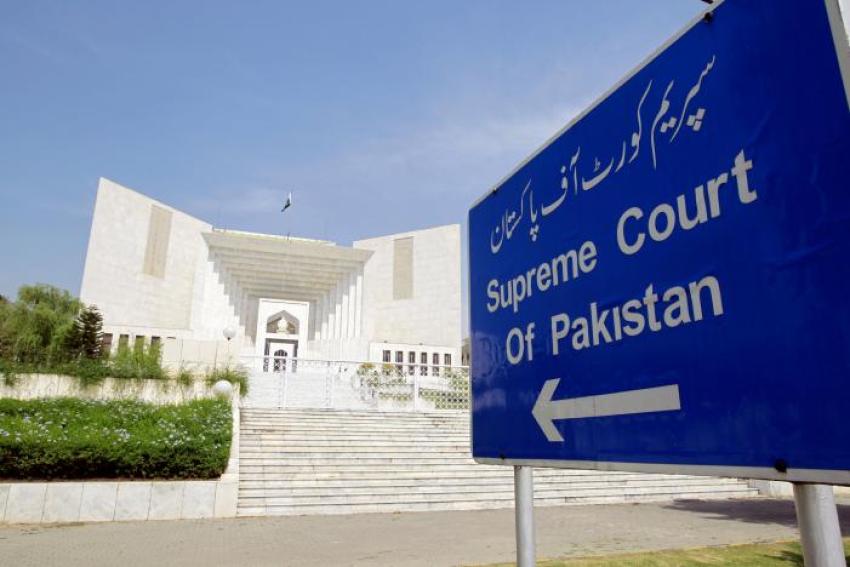 A view of the Supreme Court of Pakistan in Islamabad, Pakistan