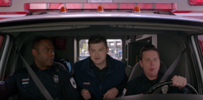 A scene from the short-lived USA Network series "Sirens."