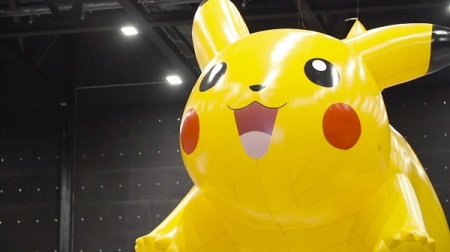 Pikachu, a character from Pokémon.