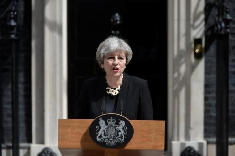 Britain's Prime Minister Theresa May