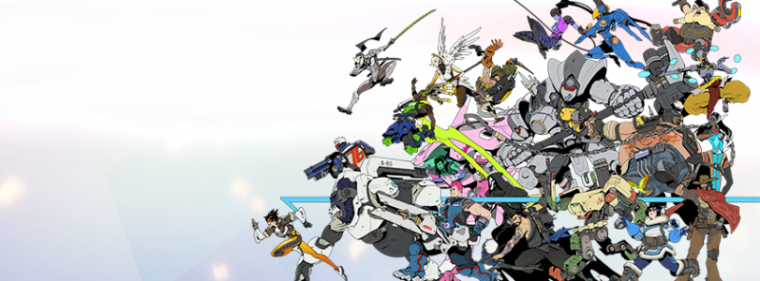 A promotional photo of the video game 'Overwatch.'
