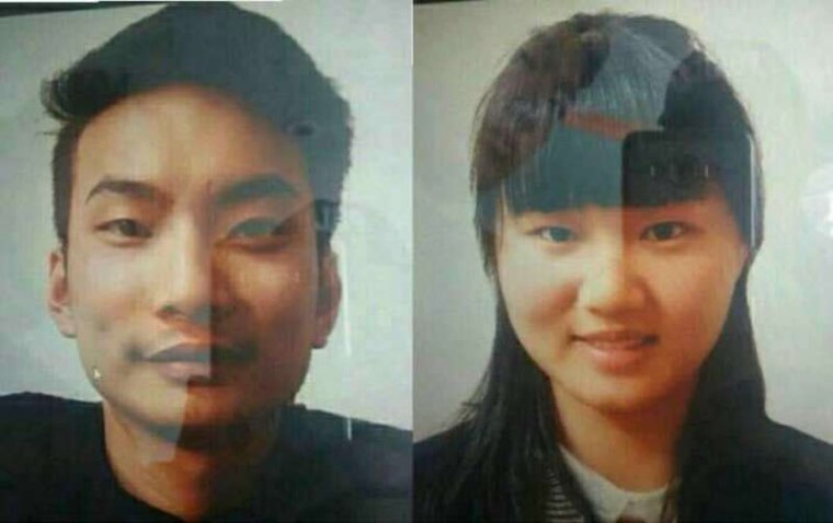 Lee Zingyang and Meng Lisi