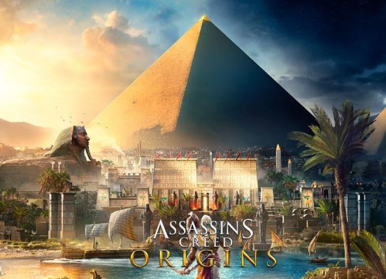 A promotional photo of the video game 'Assassin's Creed Origins' published in Ubisoft's official website.