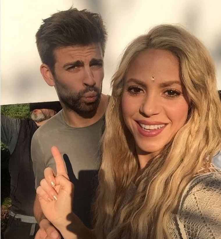 Shakira and Gerard Pique. 