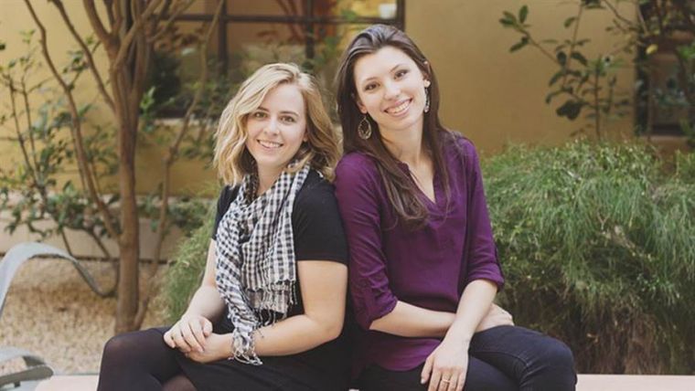 Christian artists Breanna Kosk and Joanna Duka