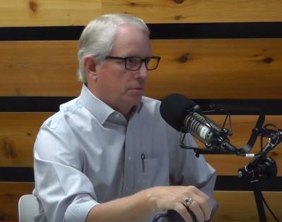 David Ridley, chief executive officer of the Invesco Alternatives Group (USA) at Invesco Ltd, discussing Christianity and business with Dallas Theological Seminary professor Darrell Bock on a November 2017 episode of "The Table" podcast.