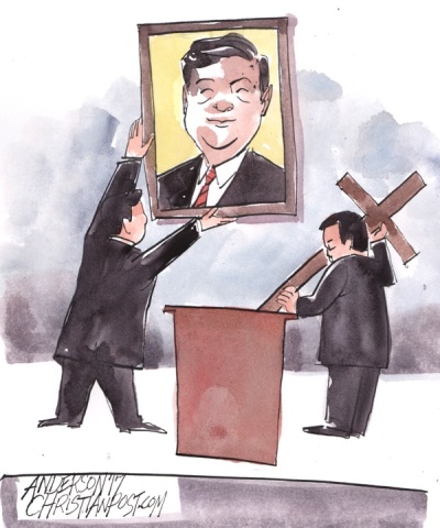 China to Christians: Replace Your Crosses with the President's Picture