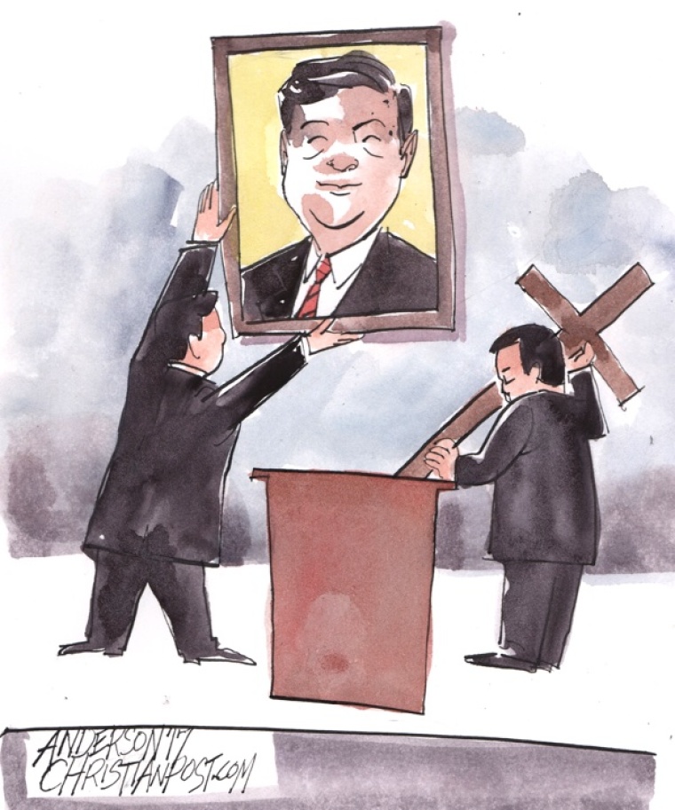 China to Christians: Replace Your Crosses with the President's Picture