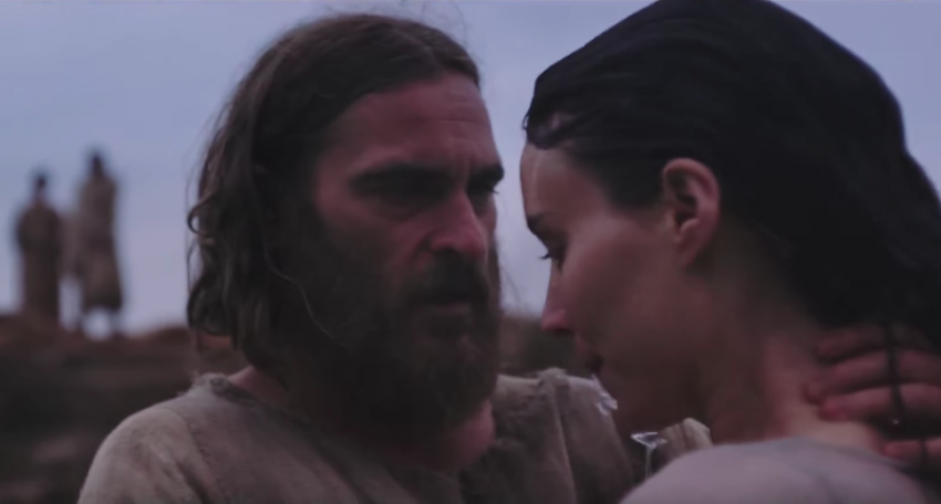 Actor Joaquin Phoenix in "Mary Magdalene"