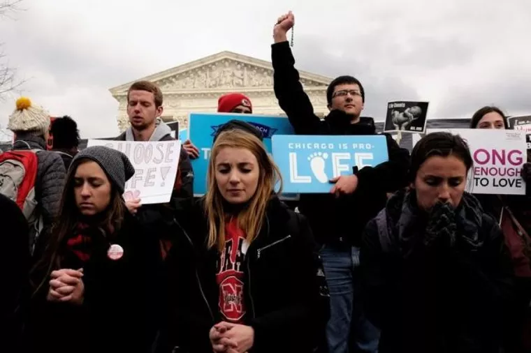The annual March for Life concludes at the U.S. Supreme Court in Washington, D.C., U.S. January 27, 2017. | Reuters/James Lawler Duggan