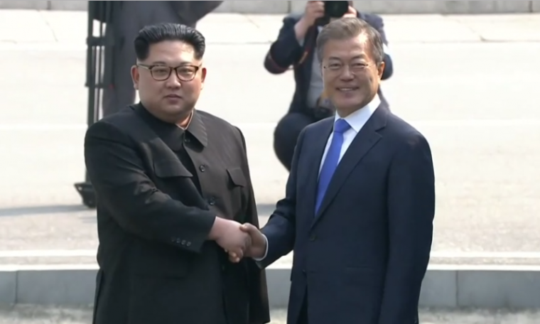 Kim Jong-un, Moon Jae-in, North Korea, South Korea