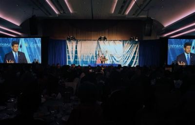 House Speaker Paul Ryan speaks at Esperanza's National Hispanic Prayer Breakfast in Washington, D.C., June 14, 2018.