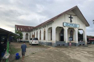 Myanmar military holds military ceremony inside Baptist church