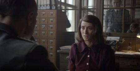 A dramatic scene from the 2018 Dinesh D'Souza documentary 