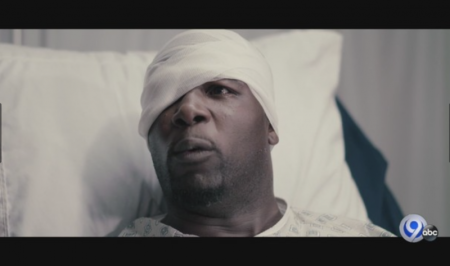 A scene from the movie "12 Days With God" based on the book of the same name.