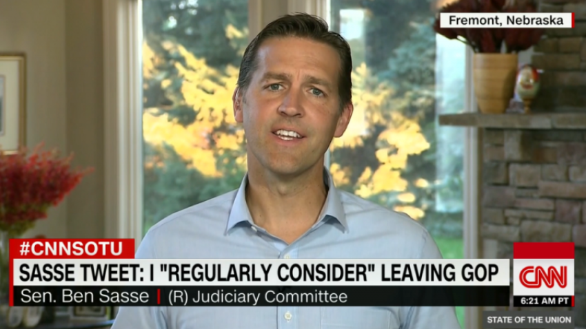 U.S. Sen. Ben Sasse speaking on CNN's 