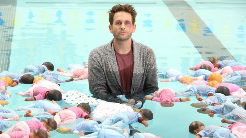 Actor Glenn Howerton plays "Jack Griffin" in the NBC comedy series A.P. Bio.