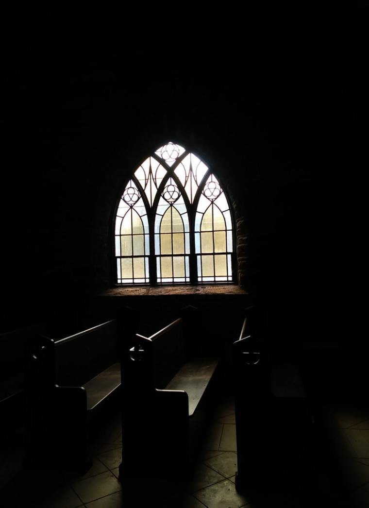 pews, church