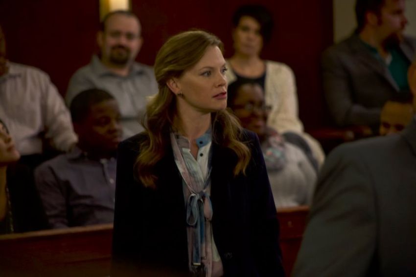Actress Sarah Jane Morris in "Gosnell"