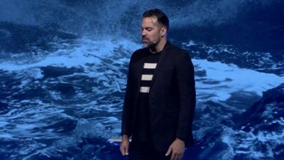 Christian pastor and author Jonathan Martin, behind the "Son of a Preacher Man" podcast, in a June 7, 2016 video.