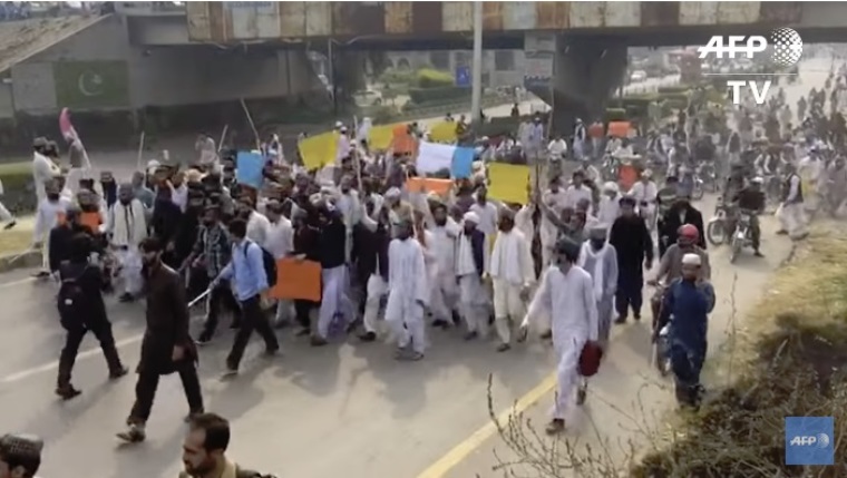 Asia Bibi protest