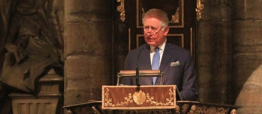 Prince Charles reflected on the “truly remarkable faith” of Christians in the Middle East during a special service held at Westminster Abbey.