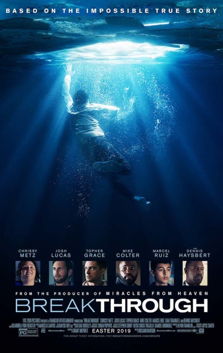 20th Century Fox "Breakthrough", based on the inspirational true story of one mother’s unfaltering love in the face of impossible odds, 2018.