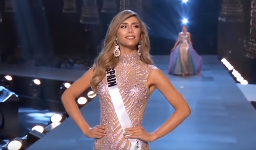 Angela Ponce of Spain, trans-identified contestant in Miss Universe.