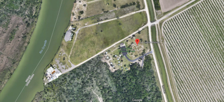 Aerial view of La Lomita, Mission, Texas.