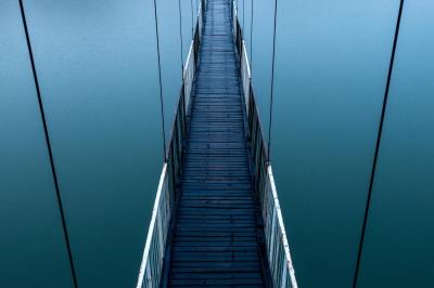 bridge, trial, suffering, hardship